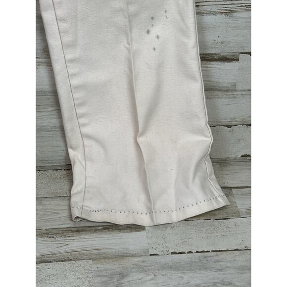 VTG 70s Sears “Put On Shop” Jeans Destroyed Workwear USA Distressed Flare 29x31 - Picture 5 of 14